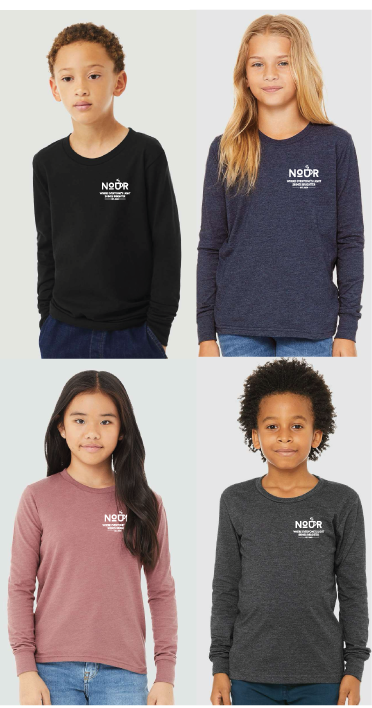 Nour Youth Heather Long Sleeve Tee
