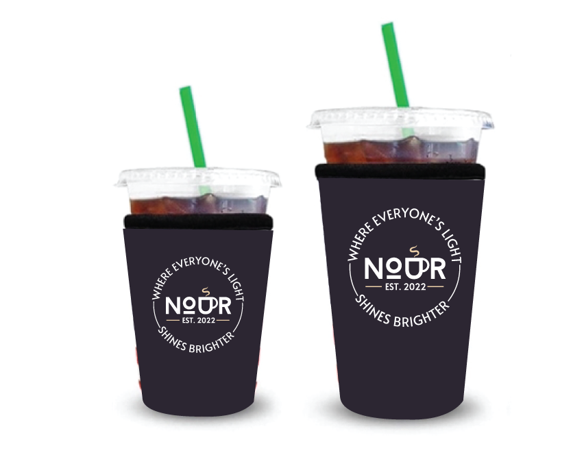 Nour Neoprene Coffee Sleeve
